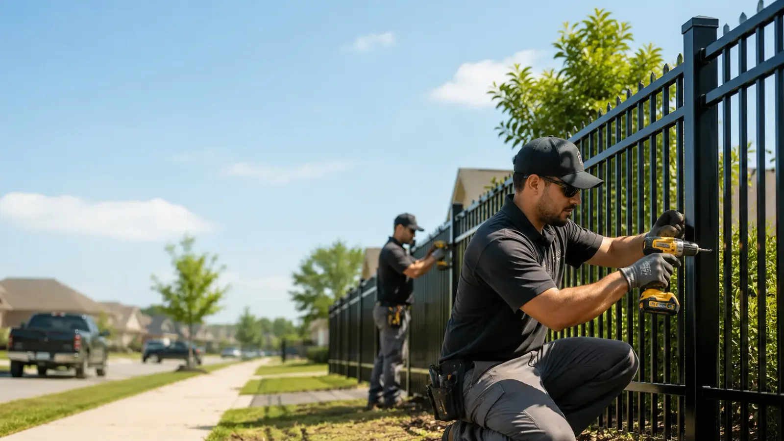 Metal Fence Installation in Breaks, VA
